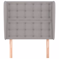 VidaXL 3118364 tête de lit et pied de lit Gris clair