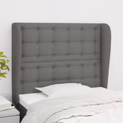 VidaXL 3118365 tête de lit et pied de lit Gris foncé