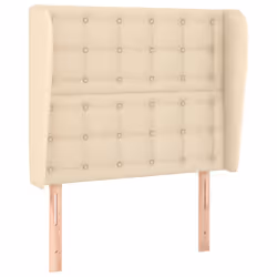 VidaXL 3118377, Crème, Polyester, Bois, 930 mm, 118 cm, 128 cm, 230 mm