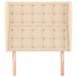 VidaXL 3118377 tête de lit et pied de lit Crème