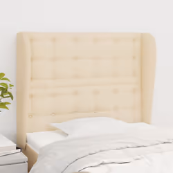 VidaXL 3118417 tête de lit et pied de lit Crème