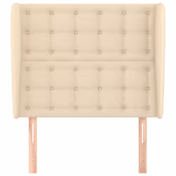 VidaXL 3118417 tête de lit et pied de lit Crème