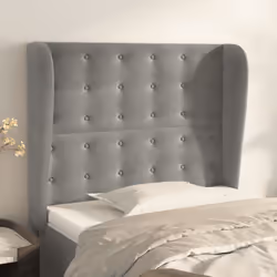 VidaXL 3118426 tête de lit et pied de lit Gris clair
