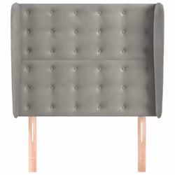 VidaXL 3118426 tête de lit et pied de lit Gris clair
