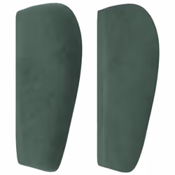 VidaXL 3118429 tête de lit et pied de lit Vert foncé - Vue supplémentaire 4