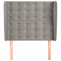 VidaXL 3118432 tête de lit et pied de lit Gris clair