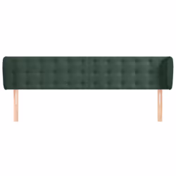 VidaXL 3118435 tête de lit et pied de lit Vert foncé