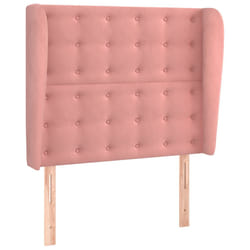 VidaXL 3118437 tête de lit et pied de lit Rose