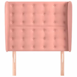 VidaXL 3118437 tête de lit et pied de lit Rose