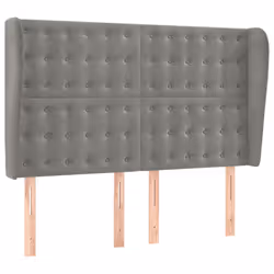 VidaXL 3118438, Gris clair, Polyester, Bois, 1470 mm, 118 cm, 128 cm, 230 mm