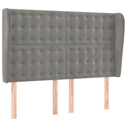 VidaXL 3118438 tête de lit et pied de lit Gris clair