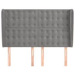VidaXL 3118438 tête de lit et pied de lit Gris clair