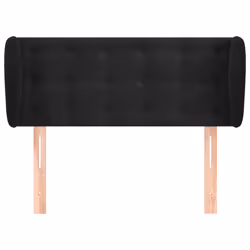 VidaXL 3118440 tête de lit et pied de lit Noir