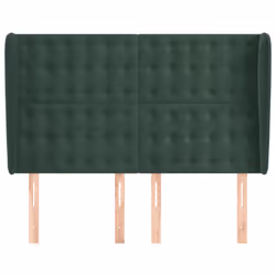 VidaXL 3118441 tête de lit et pied de lit Vert foncé