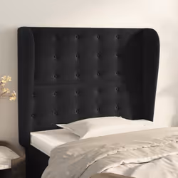 VidaXL 3118446 tête de lit et pied de lit Noir