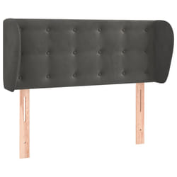 VidaXL 3118451 tête de lit et pied de lit Gris foncé