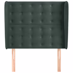VidaXL 3118453 tête de lit et pied de lit Vert foncé