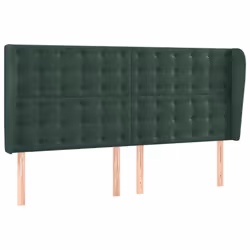 VidaXL 3118459, Vert foncé, Polyester, Bois, 2030 mm, 118 cm, 128 cm, 230 mm