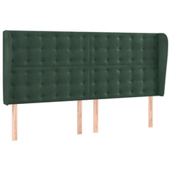 VidaXL 3118459 tête de lit et pied de lit Vert foncé