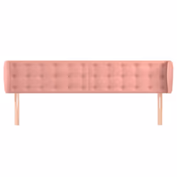 VidaXL 3118461 tête de lit et pied de lit Rose