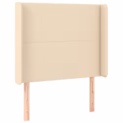 VidaXL 3118467, Crème, Polyester, Bois, 830 mm, 78 cm, 88 cm, 160 mm