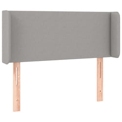 VidaXL 3118478 tête de lit et pied de lit Gris clair