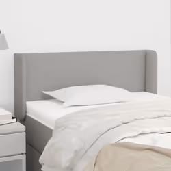VidaXL 3118478 tête de lit et pied de lit Gris clair