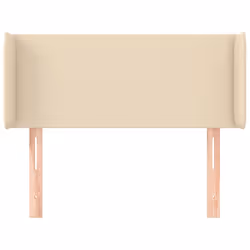 VidaXL 3118483 tête de lit et pied de lit Crème