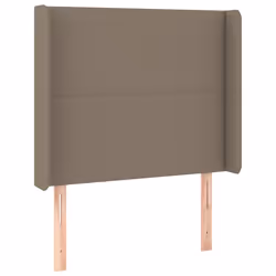 VidaXL 3118498, Taupe, Polyester, Bois, 1630 mm, 78 cm, 88 cm, 160 mm