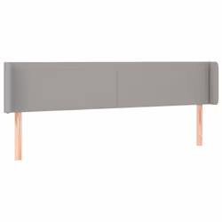 VidaXL 3118502, Gris clair, Polyester, Bois, 1830 mm, 78 cm, 88 cm, 160 mm