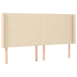 VidaXL 3118507 tête de lit et pied de lit Crème