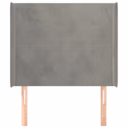 VidaXL 3118518 tête de lit et pied de lit Gris clair