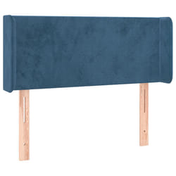 VidaXL 3118522 tête de lit et pied de lit Bleu foncé