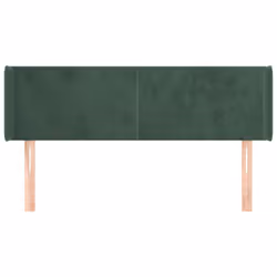 VidaXL 3118539 tête de lit et pied de lit Vert foncé