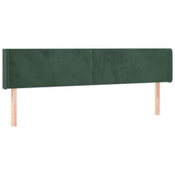 VidaXL 3118545 tête de lit et pied de lit Vert foncé