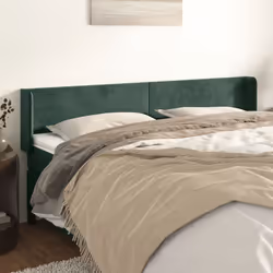VidaXL 3118545 tête de lit et pied de lit Vert foncé