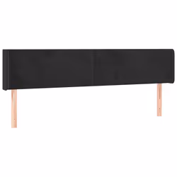 VidaXL 3118550, Noir, Polyester, Bois, 1830 mm, 78 cm, 88 cm, 160 mm