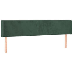 VidaXL 3118557 tête de lit et pied de lit Vert foncé
