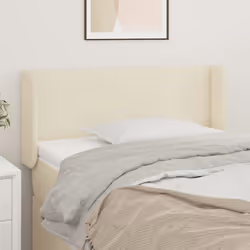 VidaXL 3118574 tête de lit et pied de lit Crème