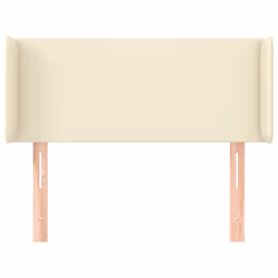 VidaXL 3118574 tête de lit et pied de lit Crème