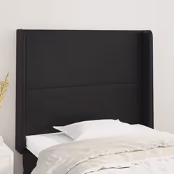 VidaXL 3118584 tête de lit et pied de lit Noir
