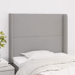VidaXL 3118618 tête de lit et pied de lit Gris clair