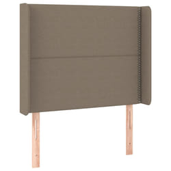 VidaXL 3118622 tête de lit et pied de lit Taupe