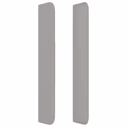 VidaXL 3118642 tête de lit et pied de lit Gris clair - Vue supplémentaire 4