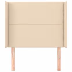 VidaXL 3118647 tête de lit et pied de lit Crème