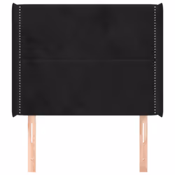 VidaXL 3118660 tête de lit et pied de lit Noir