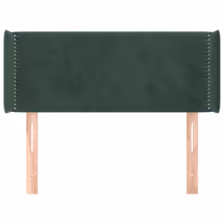 VidaXL 3118661 tête de lit et pied de lit Vert foncé