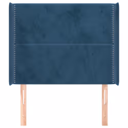 VidaXL 3118668 tête de lit et pied de lit Bleu foncé