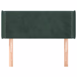 VidaXL 3118691 tête de lit et pied de lit Vert foncé