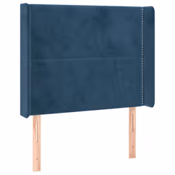 VidaXL 3118692, Bleu foncé, Polyester, Bois, 1830 mm, 78 cm, 88 cm, 160 mm